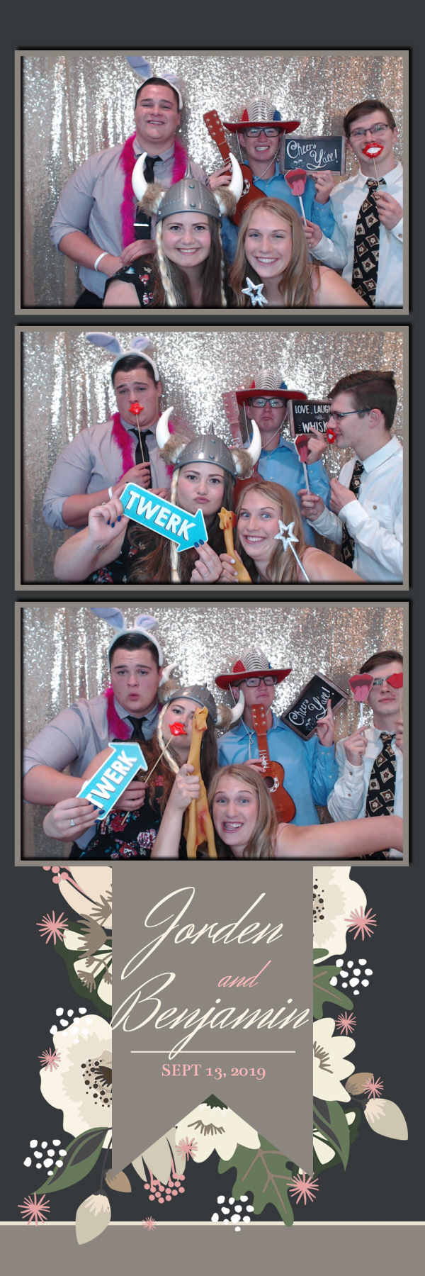 Jorden and Benjamin are getting hitched | View more photos from the event at gallery.photoboothbillings.com/u/PhotoBoothBillings/Jorden-and-Benjamin-are-getting-hitched